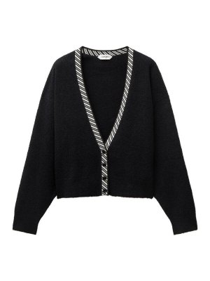 VERSACE: Pull col rond - Pull Col Rond - Noir