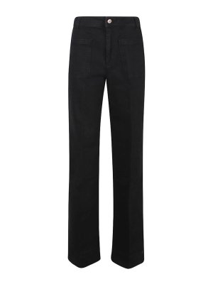 VICTORIA BECKHAM: ストレートジーンズ - ストレートジーンズ - 黒