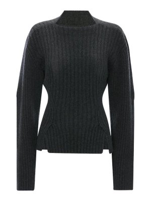 VICTORIA BECKHAM: Strickpullover mit Rundhalsausschnitt - Rundhalspullover - Keine