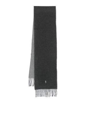 POLO RALPH LAUREN: sciarpe e foulard - Sciarpa in maglia con logo