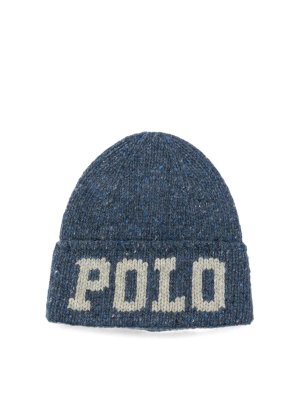POLO RALPH LAUREN: Gorros - Gorro - Azul Oscuro