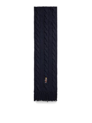 POLO RALPH LAUREN: Écharpes - Écharpe - Bleu Foncé