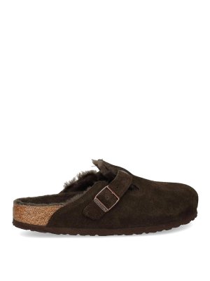 BIRKENSTOCK: ミュール - ミュール - ブラウン