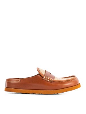 BIRKENSTOCK: ミュール - ミュール - ブラウン