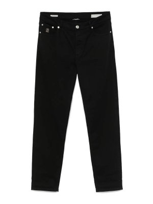 BRUNELLO CUCINELLI: Jeans Rectos - Vaqueros Rectos - Negro