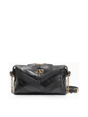 VALENTINO GARAVANI: ショルダーバッグ - ショルダーバッグ - 黒