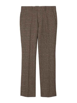 BURBERRY: pantaloni casual - Pantaloni in lana