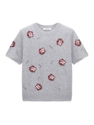 DOROTHEE SCHUMACHER: crew necks - Pullover Blooming statement