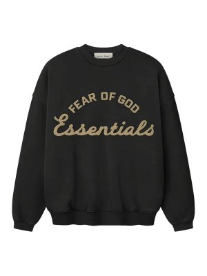 FEAR OF GOD: Strickpullover mit Rundhalsausschnitt - Rundhalspullover - Schwarz