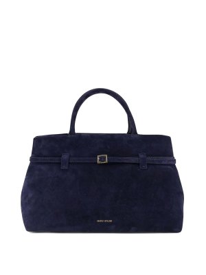 MANU ATELIER: ショルダーバッグ - ショルダーバッグ - ブルー