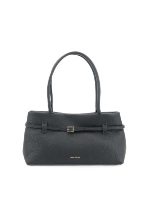 MANU ATELIER: ショルダーバッグ - ショルダーバッグ - 黒