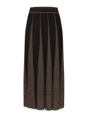 ZIMMERMANN: gonne al ginocchio  e longuette - Gonna Valiant metallic midi