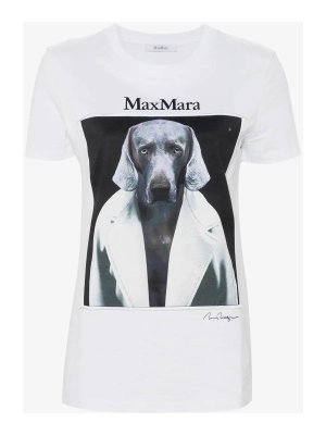 Max Mara: t-shirts - T-shirt Cipria