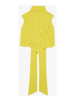 BALENCIAGA: Hosen Shorts - Shorts - Gelb