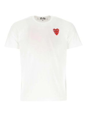 COMME DES GARCONS: T-shirts - T-Shirt - Blanc