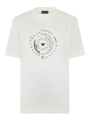 EMPORIO ARMANI: t-shirt - T-shirt in jersey