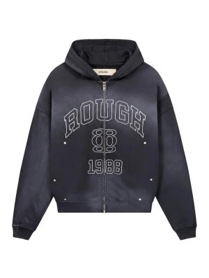 ROUGH: Felpe e maglie - Felpa con cappuccio Zip