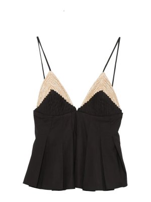 ROSANNA OCAMPO: Tops & Tank tops - Top Insero Raffia