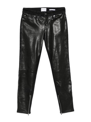 7 FOR ALL MANKIND: Straight Leg Jeans - Straight Leg Jeans - Schwarz