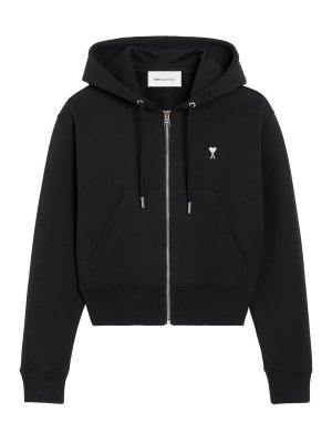 AMI PARIS: Sweatshirts und Pullover - Sweatshirt - Schwarz