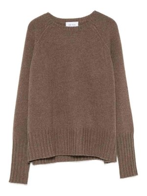 BE YOU: Strickpullover mit Rundhalsausschnitt - Rundhalspullover - Beige