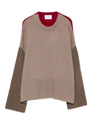 BE YOU: Strickpullover mit Rundhalsausschnitt - Rundhalspullover - Beige