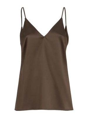 BRUNELLO CUCINELLI: Tops & Débardeurs - Top - Marron