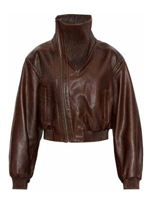 CHRISTOPHER ESBER: bombers - Jacket Lunette Bomber in leather