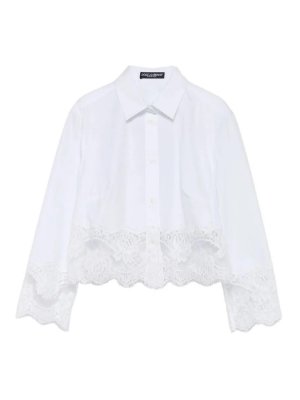 DOLCE & GABBANA: シャツ - シャツ - 白