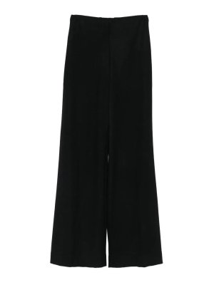 HARRIS WHARF LONDON: pantaloni casual - Pantaloni svasati in merino superfine