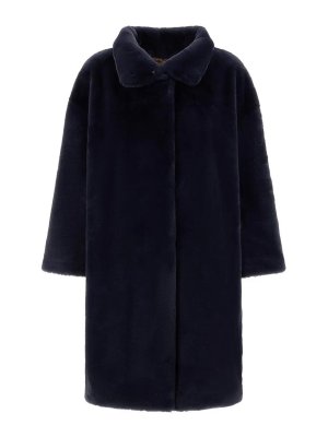 HERNO: Abrigos semilargos - Abrigo Midi - Azul