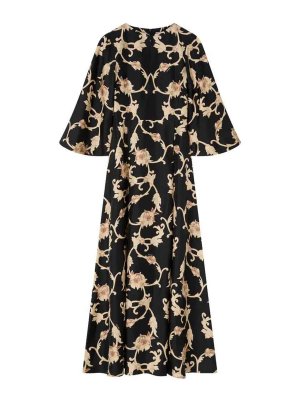 LA DOUBLEJ: abiti da cocktail - Abito Belle Kaftan in seta