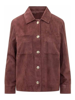 Max Mara: Casualjacken - Casualjacke - Braun