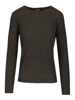 Max Mara: クルーネック - クルーネック - 緑