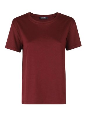 Max Mara: T-shirts - T-Shirt - Nude