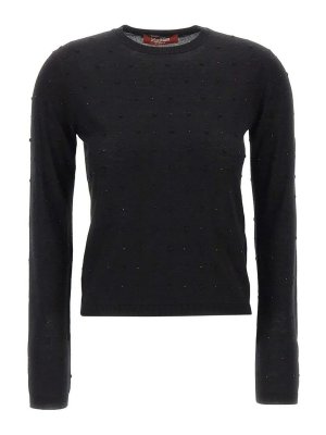 MAX MARA STUDIO: クルーネック - クルーネック - 黒