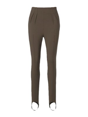 MUGLER: Leggings - Leggings - Beige