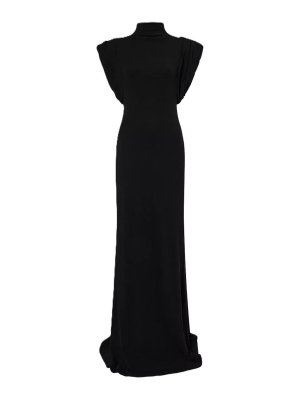 MUGLER: evening dresses - Dress Draped Gown