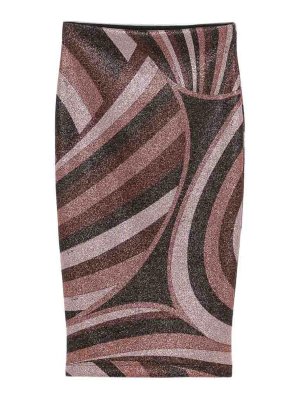 EMILIO PUCCI: gonne al ginocchio  e longuette - Gonna midi in jersey