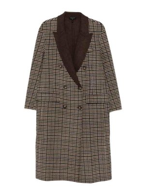 RAG&BONE: Abrigos semilargos - Abrigo Midi - Marrón