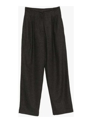 SESSùN: pantaloni casual - Pantaloni Bodam plissettato