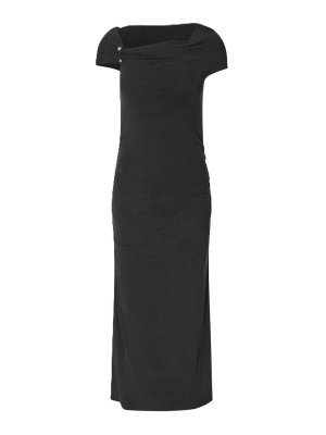 STINE GOYA: knee length dresses - Coat Shoulder Draped