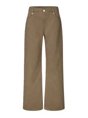 STINE GOYA: Jeans à jambe droite - Jean Droit - Beige