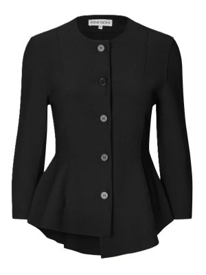STINE GOYA: casual jackets - Jacket Flared Button-Up