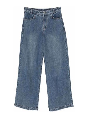 XIRENA: straight leg jeans - Item Nixon Denim