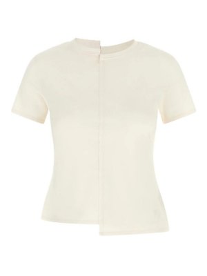 Y-3: Tシャツ - Tシャツ - 白