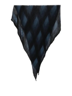 PIN1876: scarves - Scarf Diamond Diamond