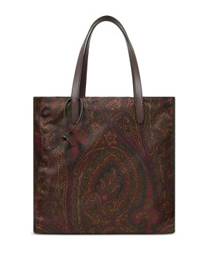ETRO: Handtaschen - Shopper - Braun