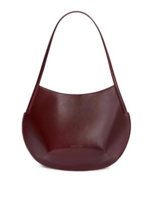 JIL SANDER: Schultertaschen - Schultertasche - Dunkelrot