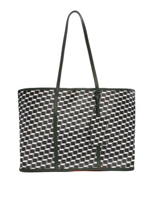 Pierre Hardy: Handtaschen - Shopper - Grün